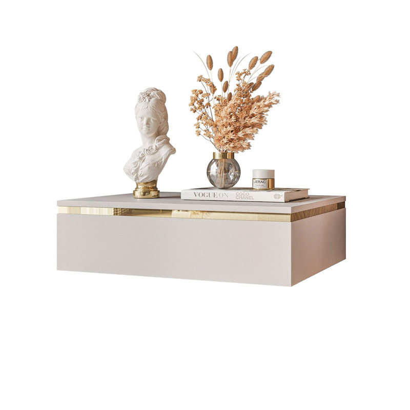 Andrieka Bedside Wood Table