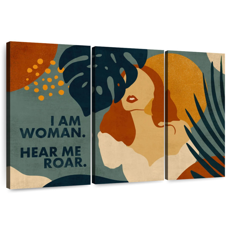 Khyia I Am Woman, 28" H x 45" W