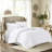White King Comforter , 5 Pieces, Adorned With Microfiber And Ruffled Elegance Enhanced