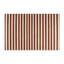 Tapis intérieur / extérieur brun HorizontalStripes