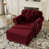 Velours bourgogne