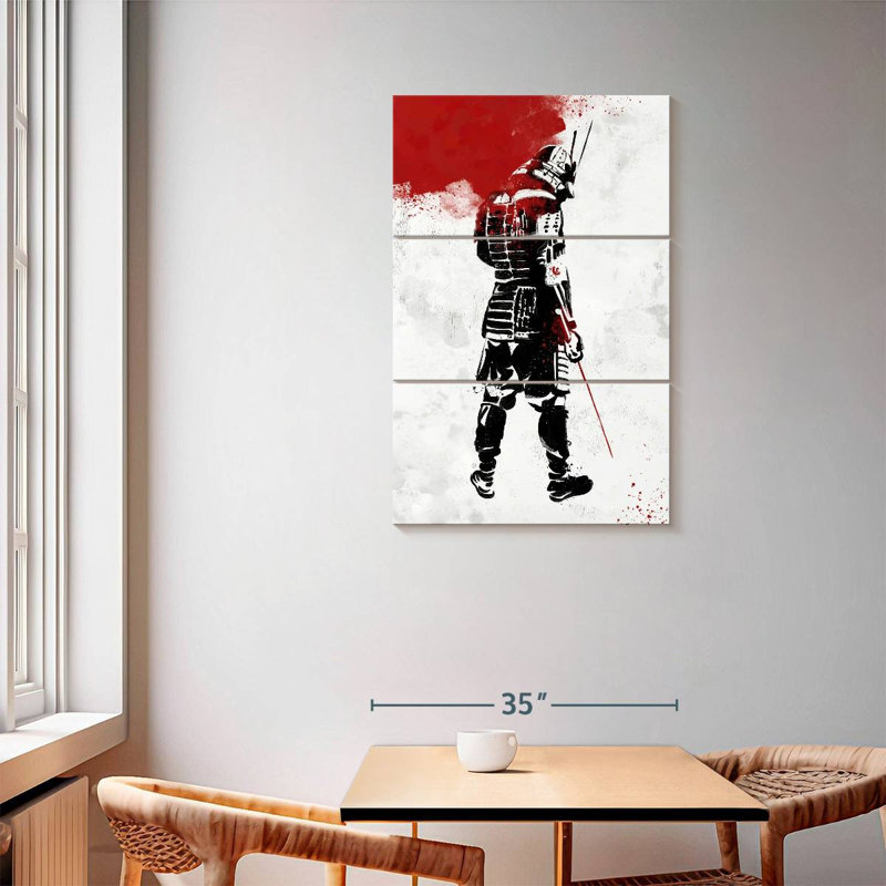 Sireci Samurai Warrior, 57" H x 36" W