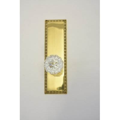 Egg And Dart Round Knob