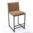 Counter Height Upholstered Linen Bar Stools Set of 2-107881444