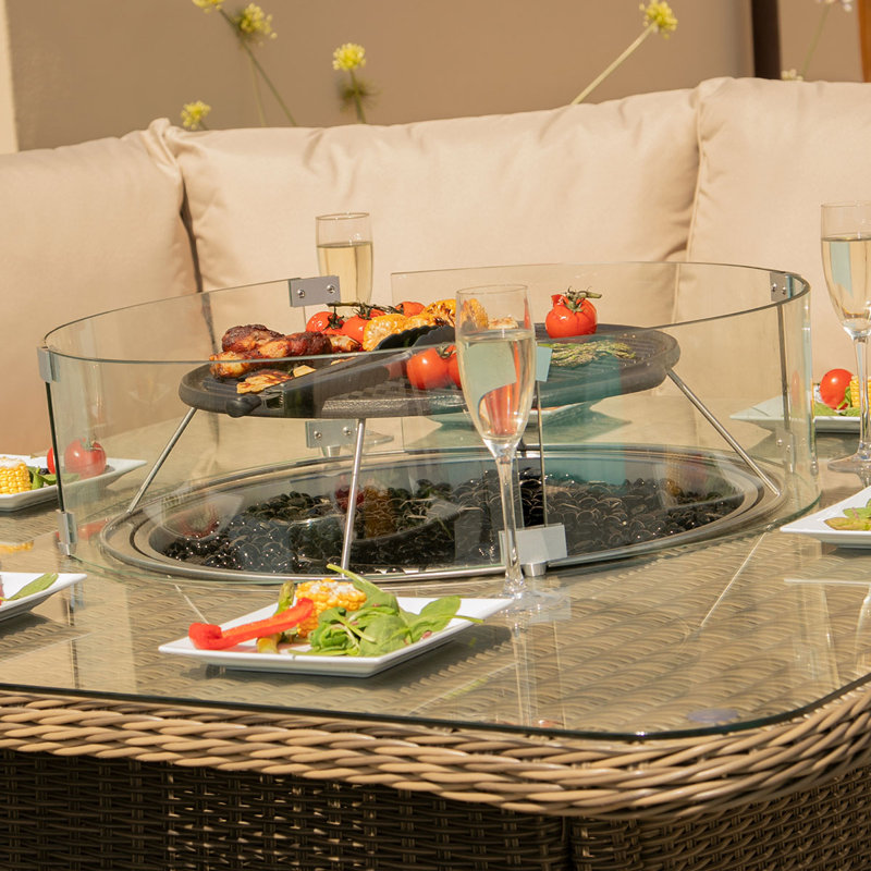 Balch 8 Seater Rattan Sofa Set