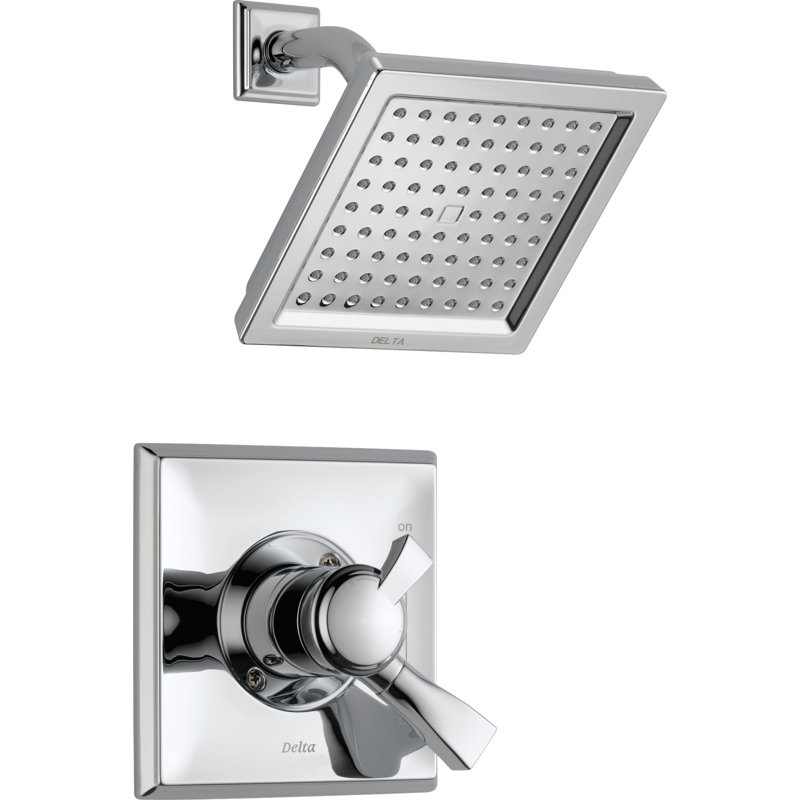 Dryden Shower Faucet with Monitor, Chrome