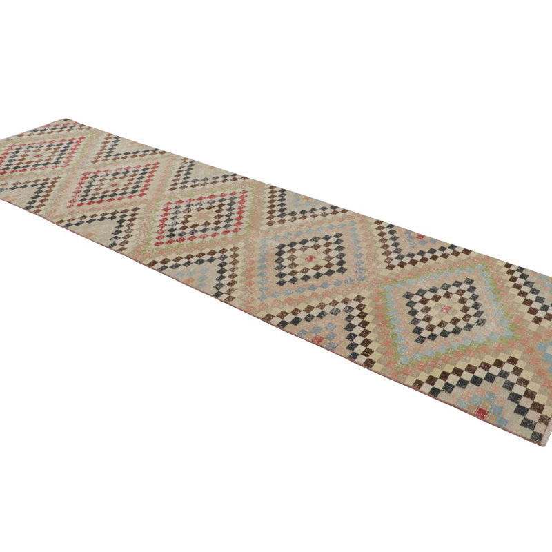 Pasha One-of-a-Kind 3'1" X 11'2" Hand Knotted Area Rug