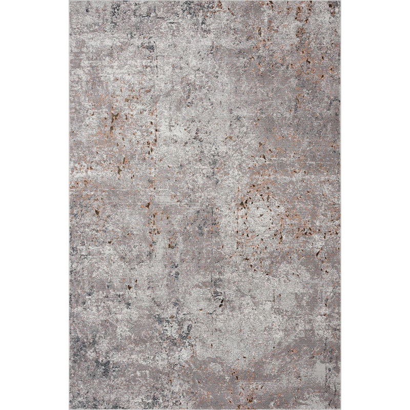 Abstract Indoor Rug, Rectangle 7'9" x 9'6"