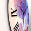 Impression d'arbres colorés II - Horloge murale traditionnelle-60328457