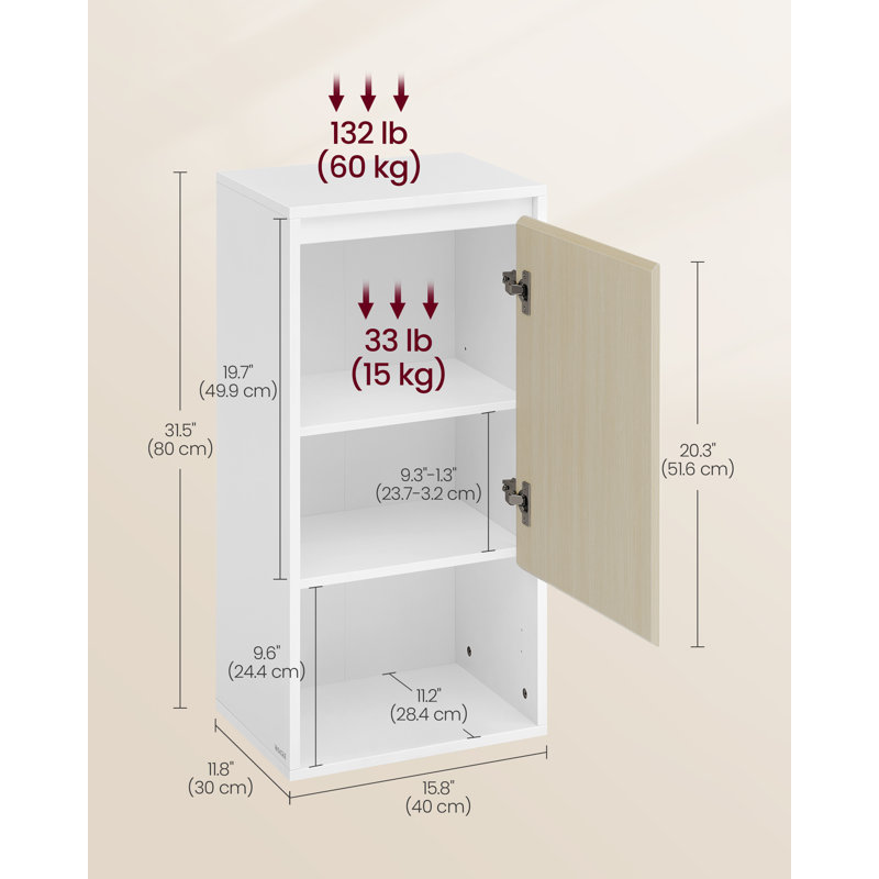 Roushey Standard Wall Cabinet