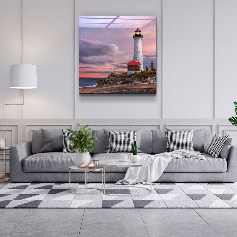 Stunning Decorative Tempered Glass Painting, 19.7 x 19.7 Inches | 100% Tempered Glass, Thickness: 0.16 Inches | UV Printing for Vibrant Colors | Perfect for Home Décor, Living Room or Office Wall Art
