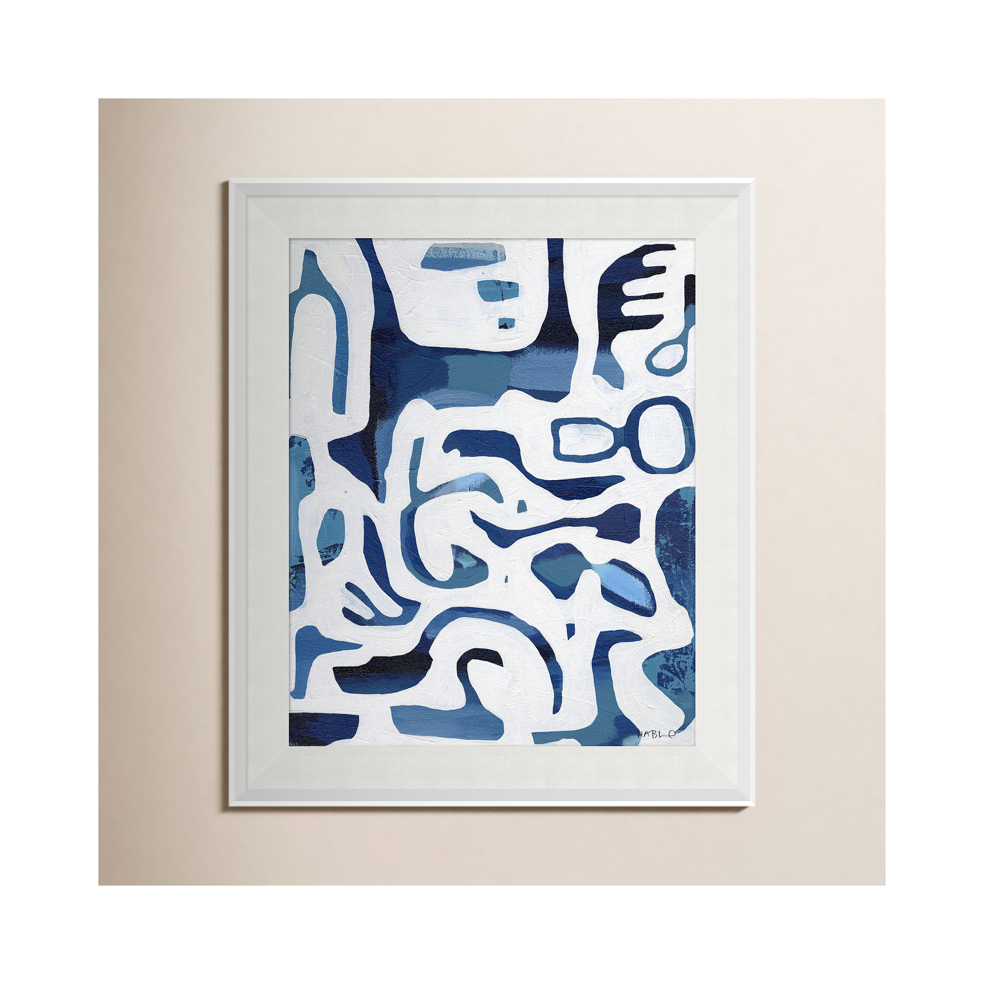 Wild Life by Susan Hable, 25"H x 21"W x 2.4"D