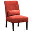 Fauteuil d'appoint sans accoudoirs avec coussin Pisano-107962791
