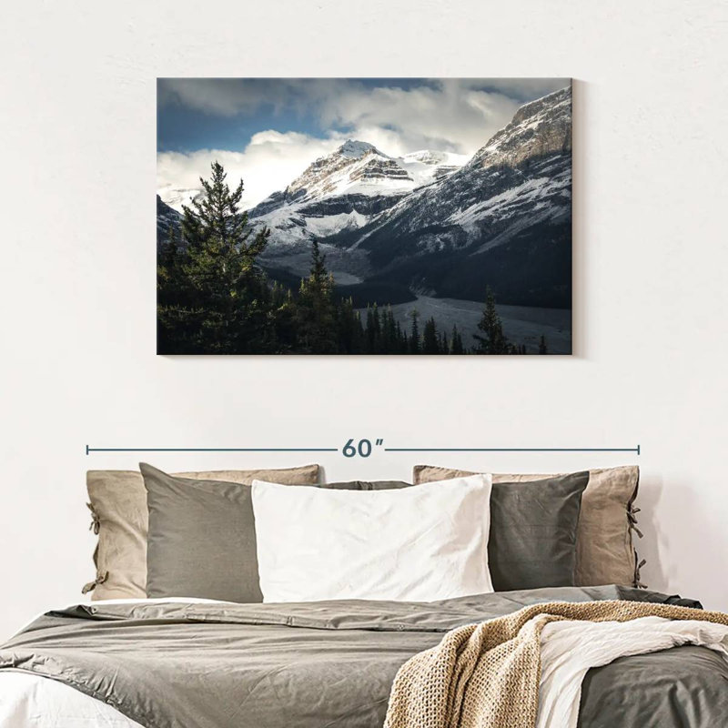 Mountain Top Canvas Print, 30" H x 45" W x 1.25" D