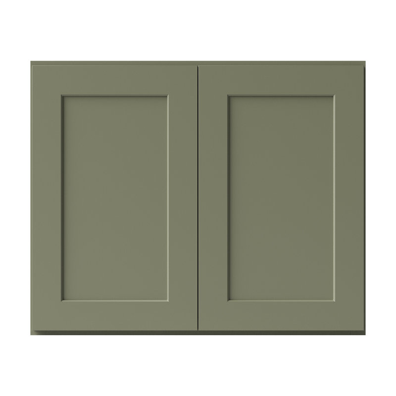 Armoire de four, 33" W x 27" H x 24" D, Vert sauge