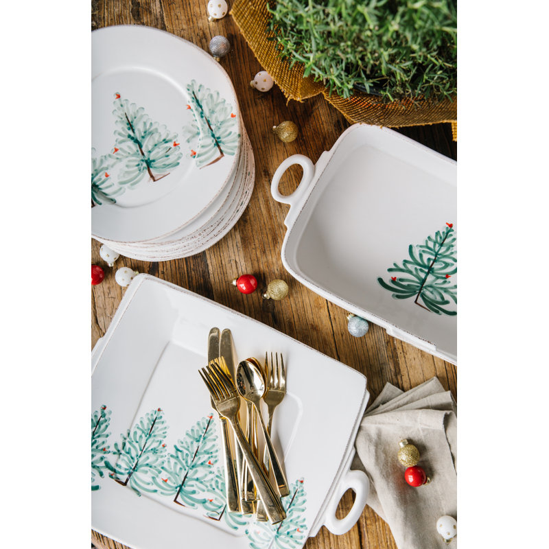 Lastra Rectangle Stoneware Baker