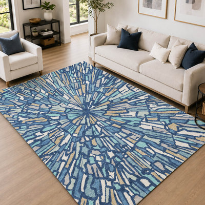 Tapis moderne lavable à la machine Premium