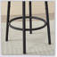 Table de salle à manger trois pièces ronde, petite table de salle à manger à deux niveaux avec rangement, table de bar