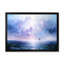 Magnifique coucher de soleil sur un océan mauve - reproduction d'art sur toile nautique et côtière-583755820-583755811
