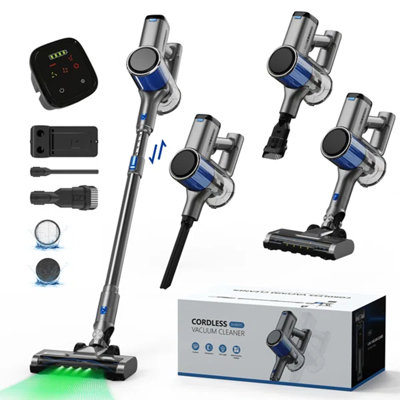OMESER Cordless Vacuum Cleaner 40KPa/50Mins/450W, Brushless Motor & Self-Standing