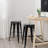 Lansing Iron Counter Stool with Steel Frame-2101750240