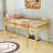 Wooden Loft Bed With Ladder-122058760