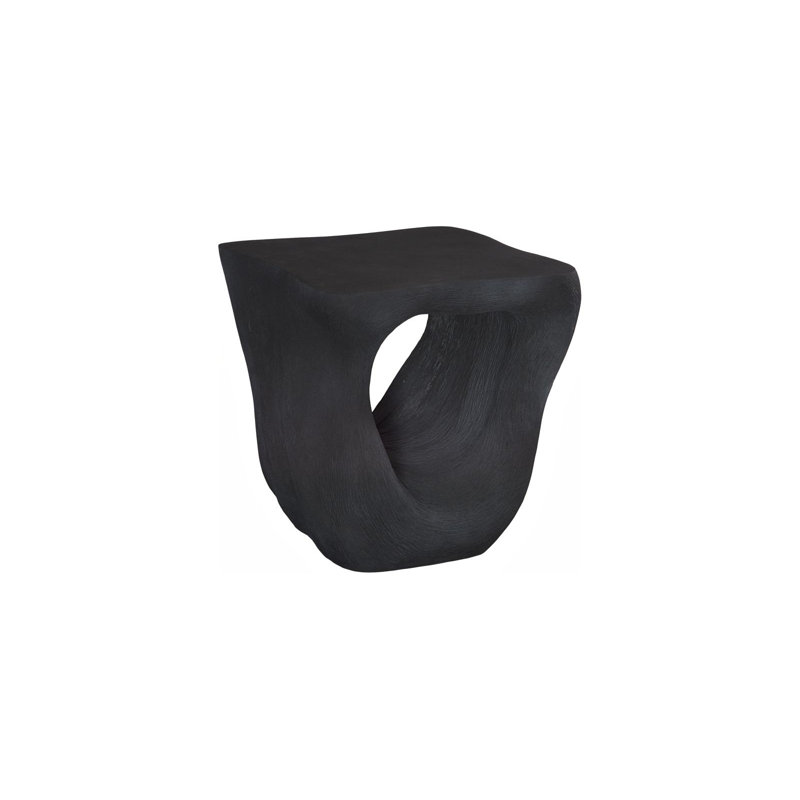 Strata Side Table, Charcoal Stone