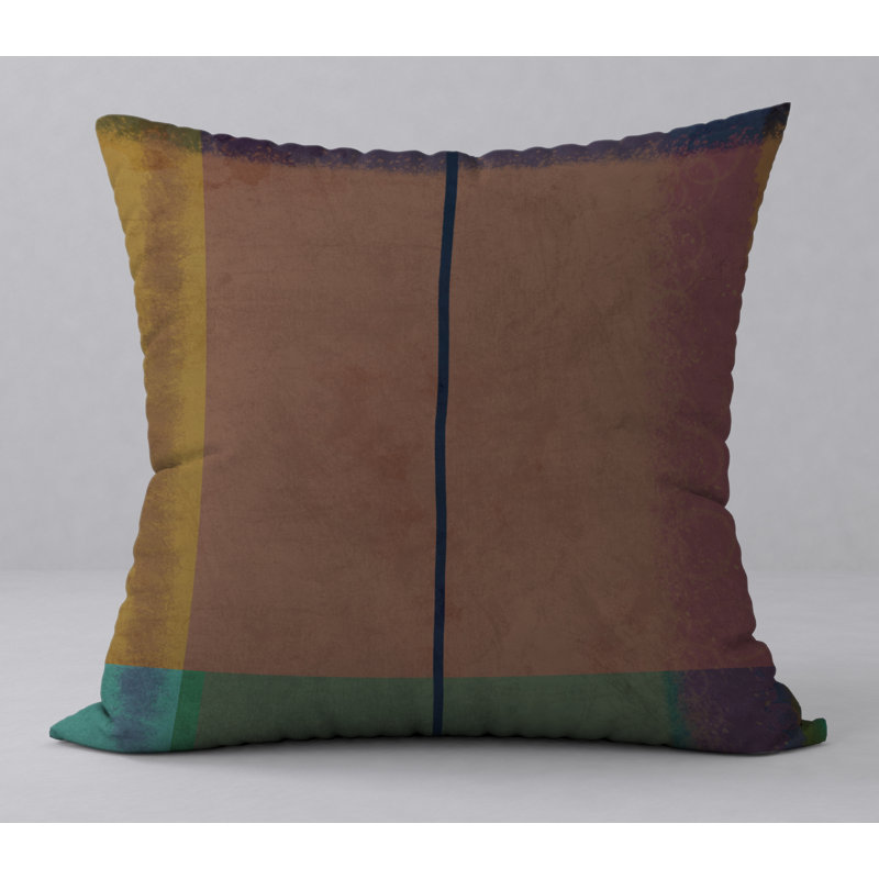 Star Abstract Reversible Throw Pillow, 20" H x 20" W