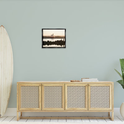 "Cadre de phare avec lumière douce" par Richard Wong sur toile