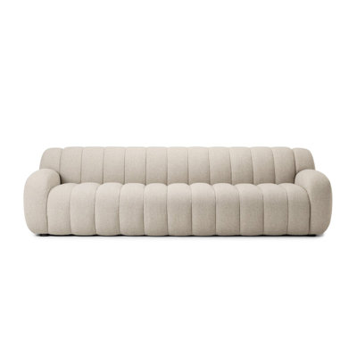 Flora 104" Channel Tufted Sofa