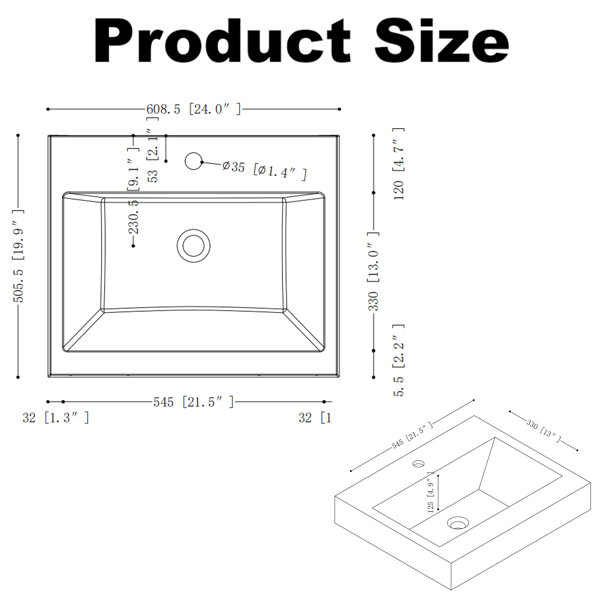 Dimensions du produit