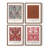 William Morris XVI Framed Print - Set of 4-93858817-93858819