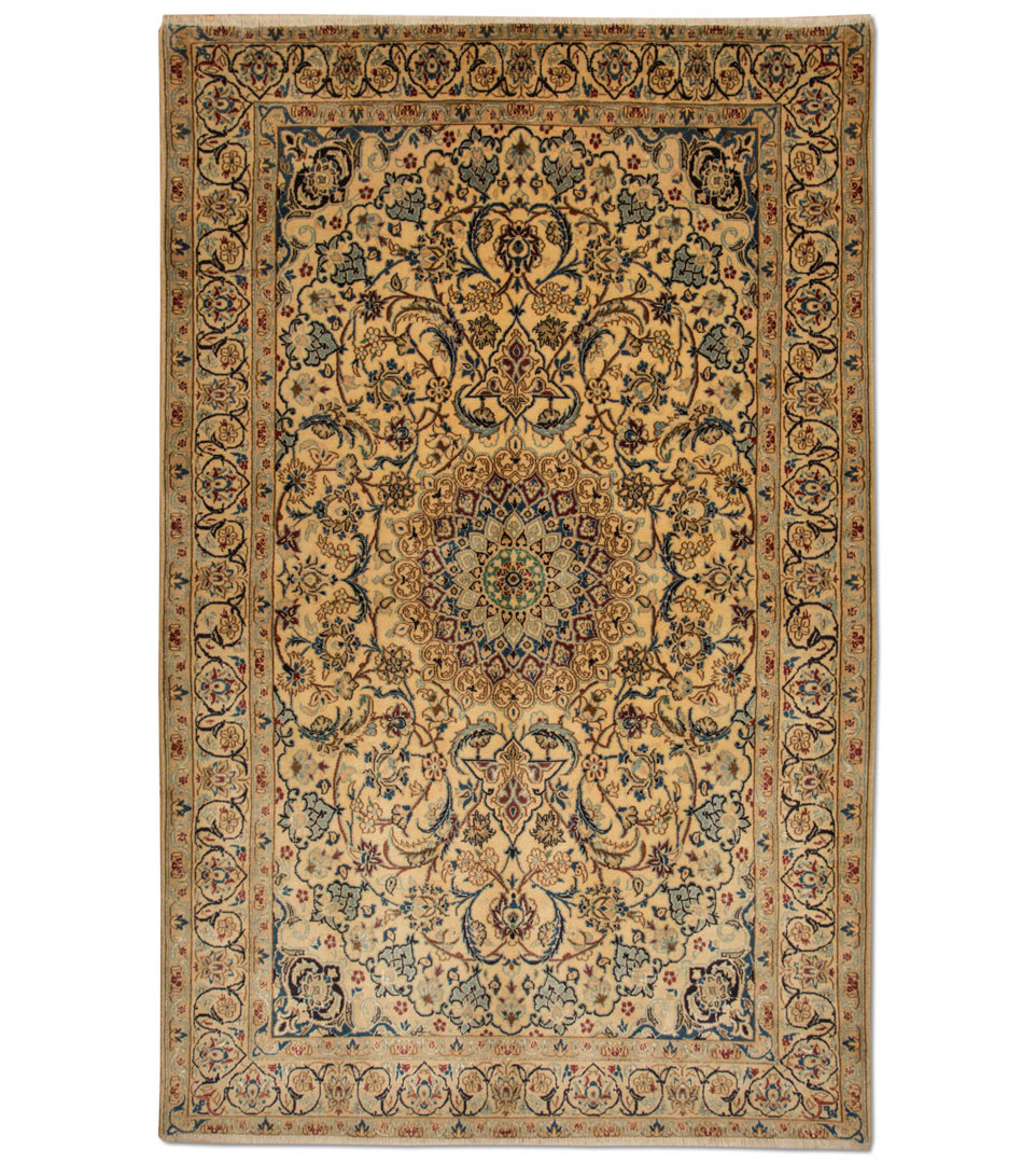 Nain Hand Hooked Beige Indoor/Outdoor Rug