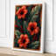 Hibiscus Study Botanical - Wrapped Canvas-368823458-368823463
