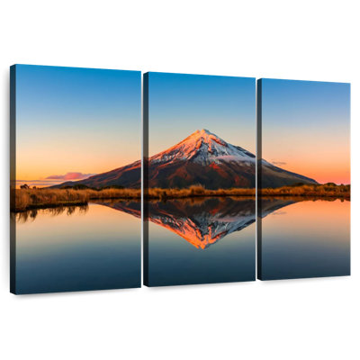 Scène de montagne Alvord Taranaki