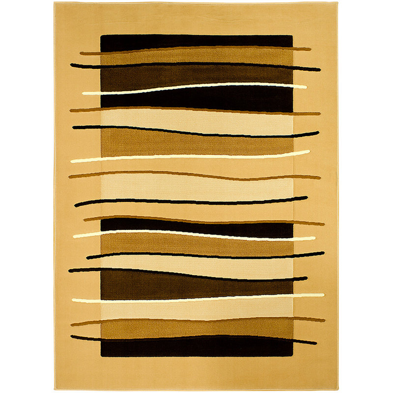 Striped Indoor Rug, 5'2" x 7'2"