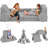 Acquanetta Kids 11'' Sleeper and Ottoman