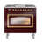 Burgundy/Brass