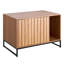 Enceinte de litière pour chat, armoire à litière cachée de 31,5 po avec tablette à gratter et rangement, table de bout pour salle de bain pour chat imperméable, convient à la plupart des bacs à litière, pour le salon de la chambre à coucher