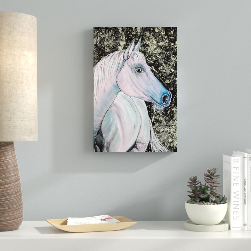 «Pink Lady» par France Gilbert, reproduction sur toile, H 18 po x l 12 po x P 1,5 po