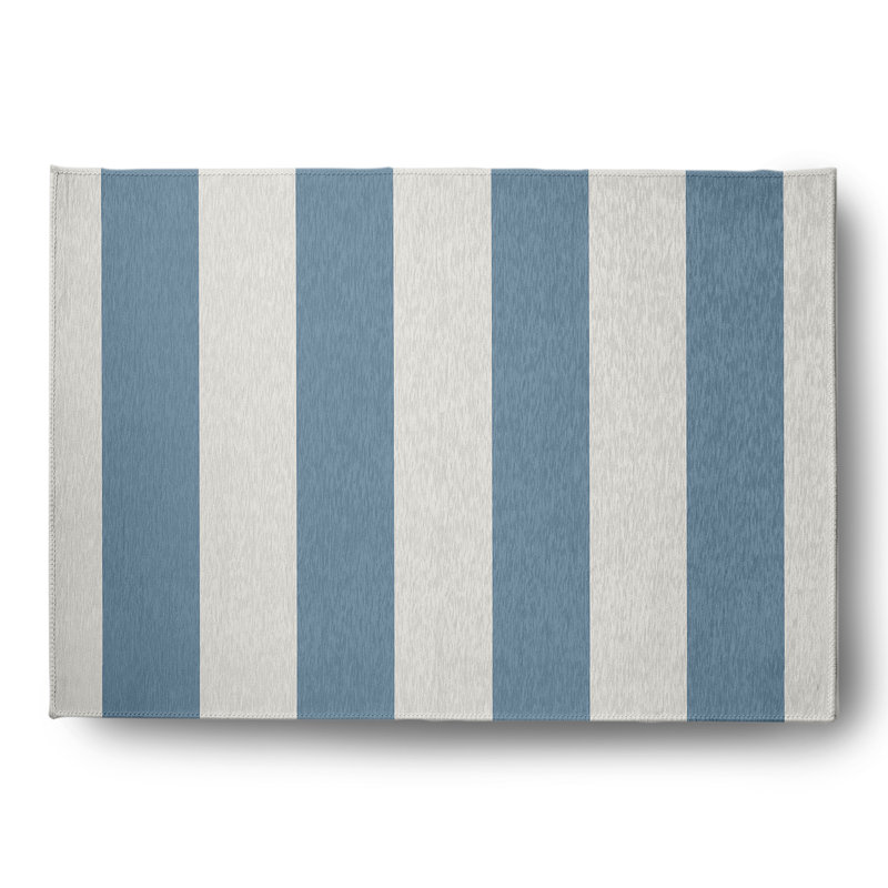 Foscoe Chenille Striped Indoor Rug, Rectangle 5' x 7'