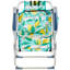 Lemon Pattern Aluminum Folding Backpack Beach Chair-827088873