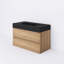 Meuble-lavabo 36 po avec lavabo en quartz noir-1120677067