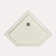 42" W x 42" D Neo-Angle Triple Threshold Shower Base