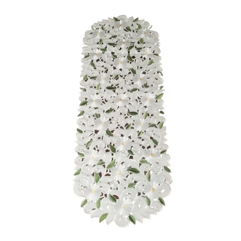 Chemin de table rectangulaire Margarita, 44 po x 15 po