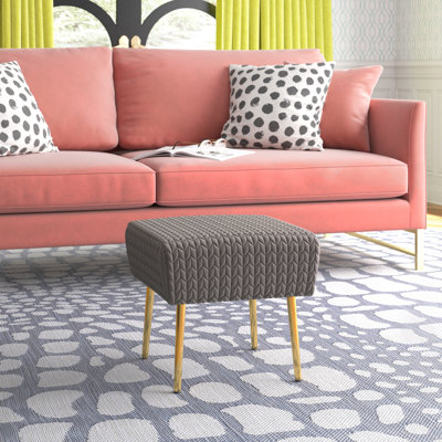 Parker Velvet Ottoman