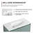 Ivanah 35.8 " W Free Standing Wall Mounted Single Double Single Vanity Bathroom Vanity With Ceramic Top