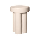 TORU Ceramic Side Table - Off White