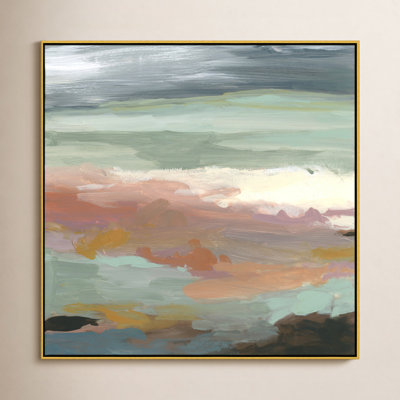 Bingham "Ocean Bluffs" Painting by Carol Robinson