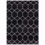 Tapis tissé à motif géométrique Trellis